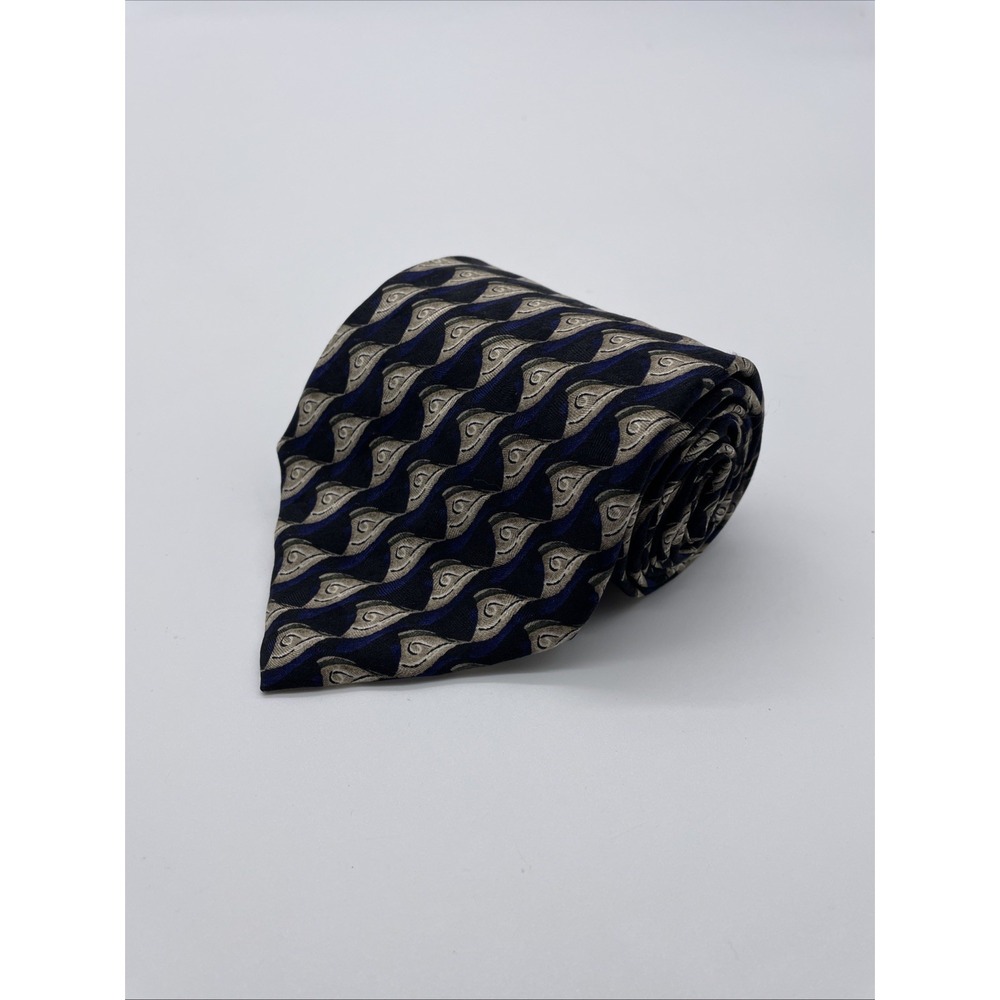 J.Z. Richards Hand Crafted‎ Made In USA Multi-Color All Silk Neck Tie